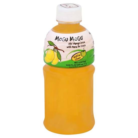 Mogu Mogu Mango Juice With Nata De Coco (10.8 fl oz)