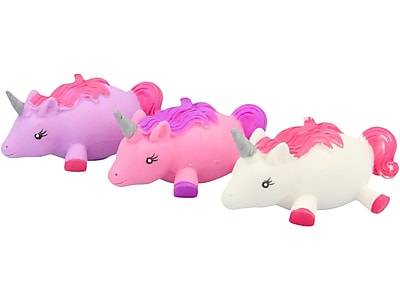 Keycraft Squidgy Unicorn Squeeze Toy, Assorted Colors (NV303)