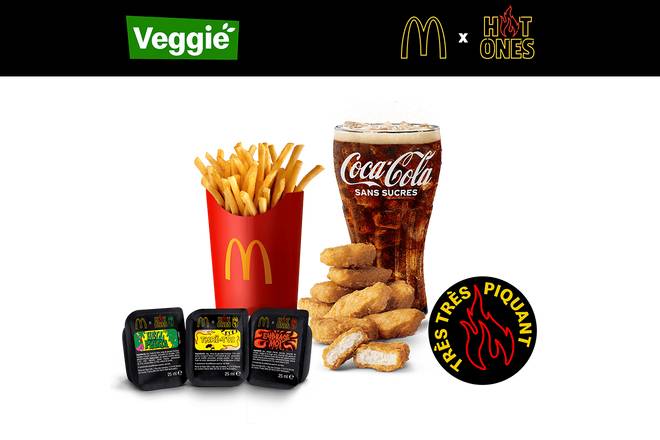 MAXI BEST OF™ 9 VEGGIE McPLANT® NUGGETS McDO x HOT ONES