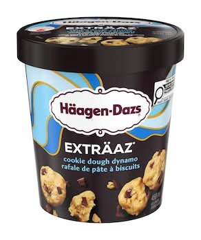 Häagen-dazs exträaz crème glacée - exträaz ice cream (rafale de pâte à biscuits)