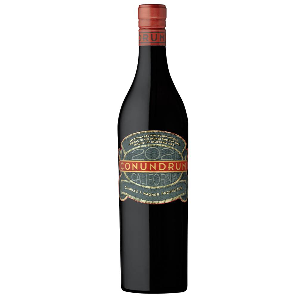 Conundrum Red Blend Wine, Black Cherry-Chocolate, 2020 (750 ml)