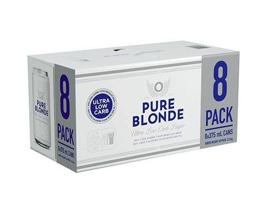 Pure Blonde Can 8x375mL