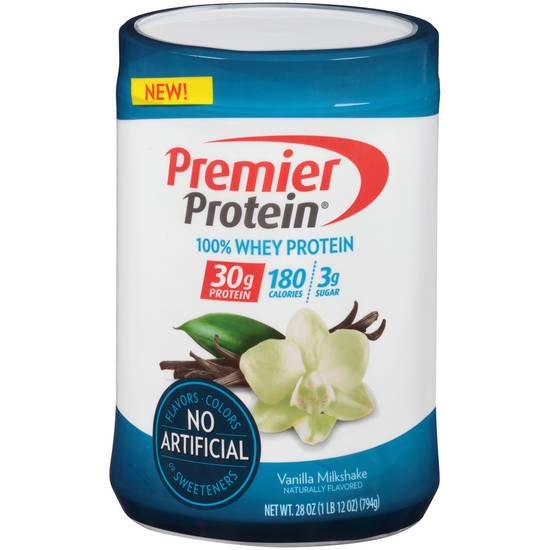 Premier Protein 100% Whey Protein Vanilla Milkshake (28 oz)