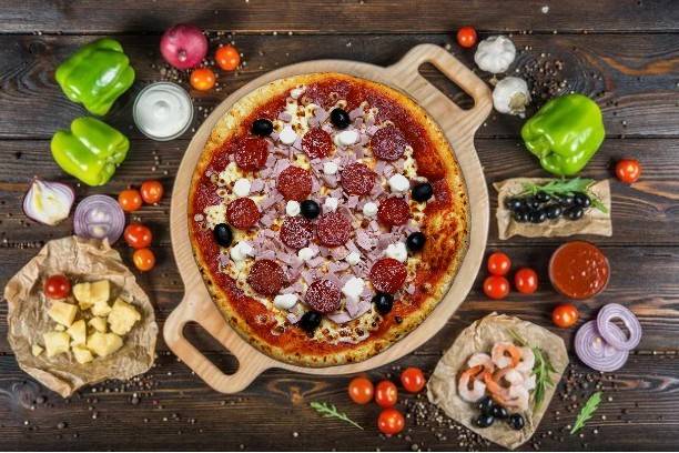 Pizza charcutière🍕