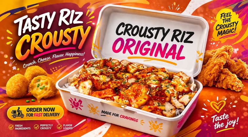 Crousty riz original
