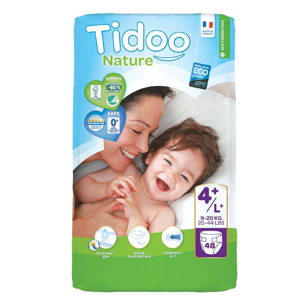 Couches t4+ 9-20kg x48 - TIDOO