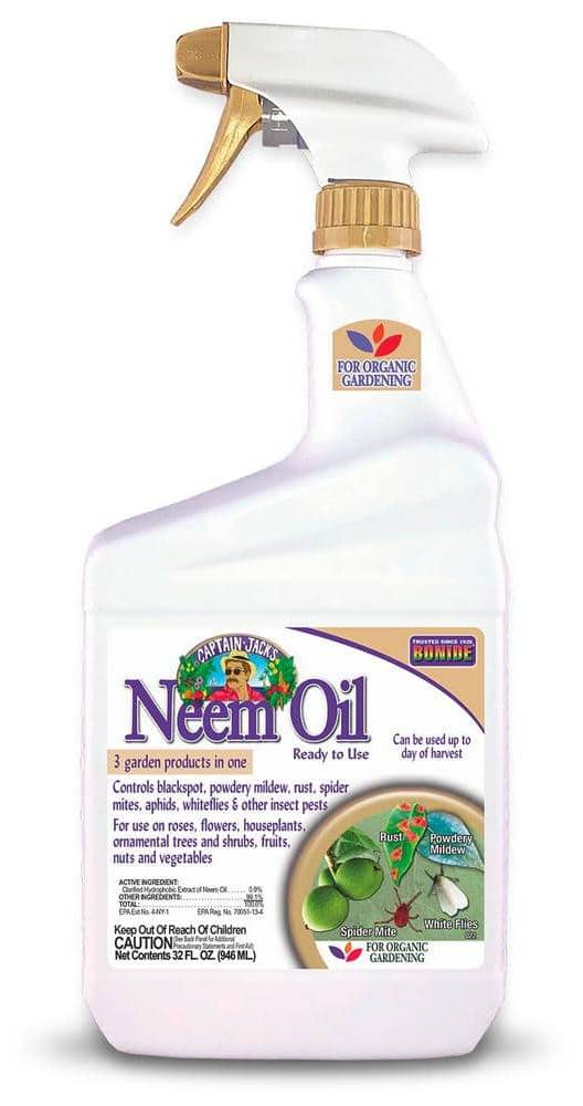 Captain Jack's 3-In-1 Neem Oil For Organic Gardening