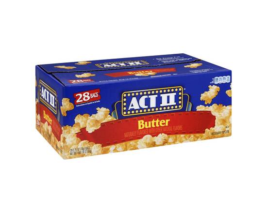Act II · Microwave Butter Popcorn (28 x 2.8 oz)