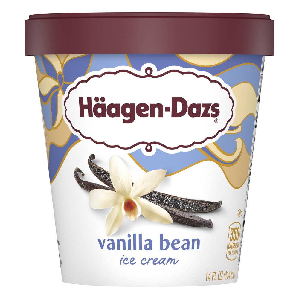 Häagen-Dazs Ice Cream, Vanilla Bean (14 fl oz)