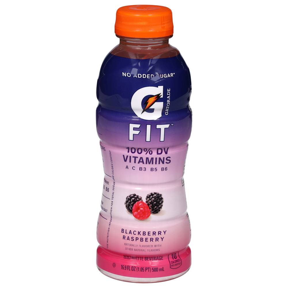 Gatorade Fit Electrolyte Beverage, Blackberry-Raspberry (16.9 fl oz)