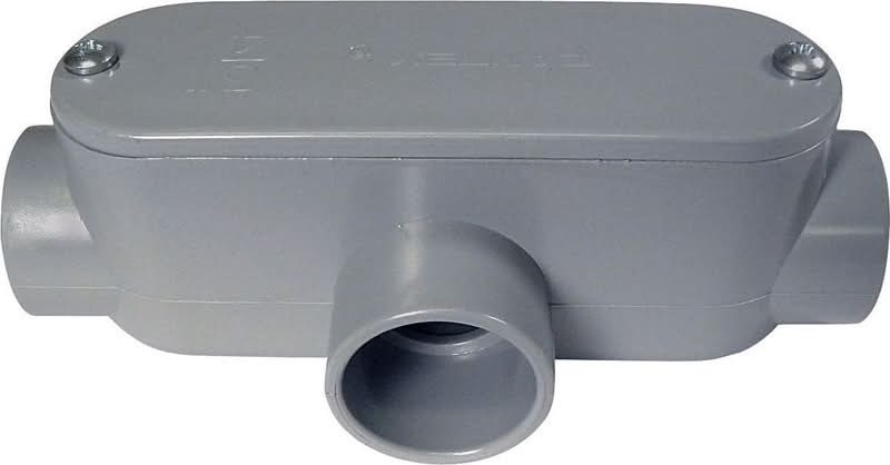 Cantex 1/2 In. D Pvc Conduit Body For Pvc 1 Pk