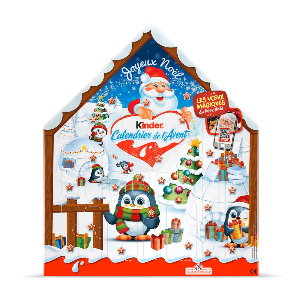 Kinder - Calendrier de l'avent au chocolat (24)