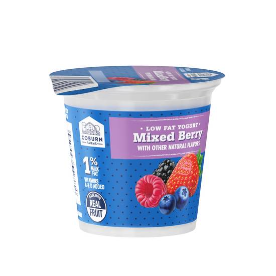 Coburn Farms Low Fat Yogurt (mixed berry)