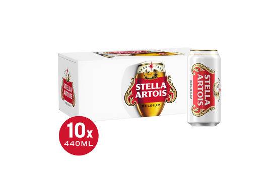 Stella Artois Belgium Premium Lager 10 pk