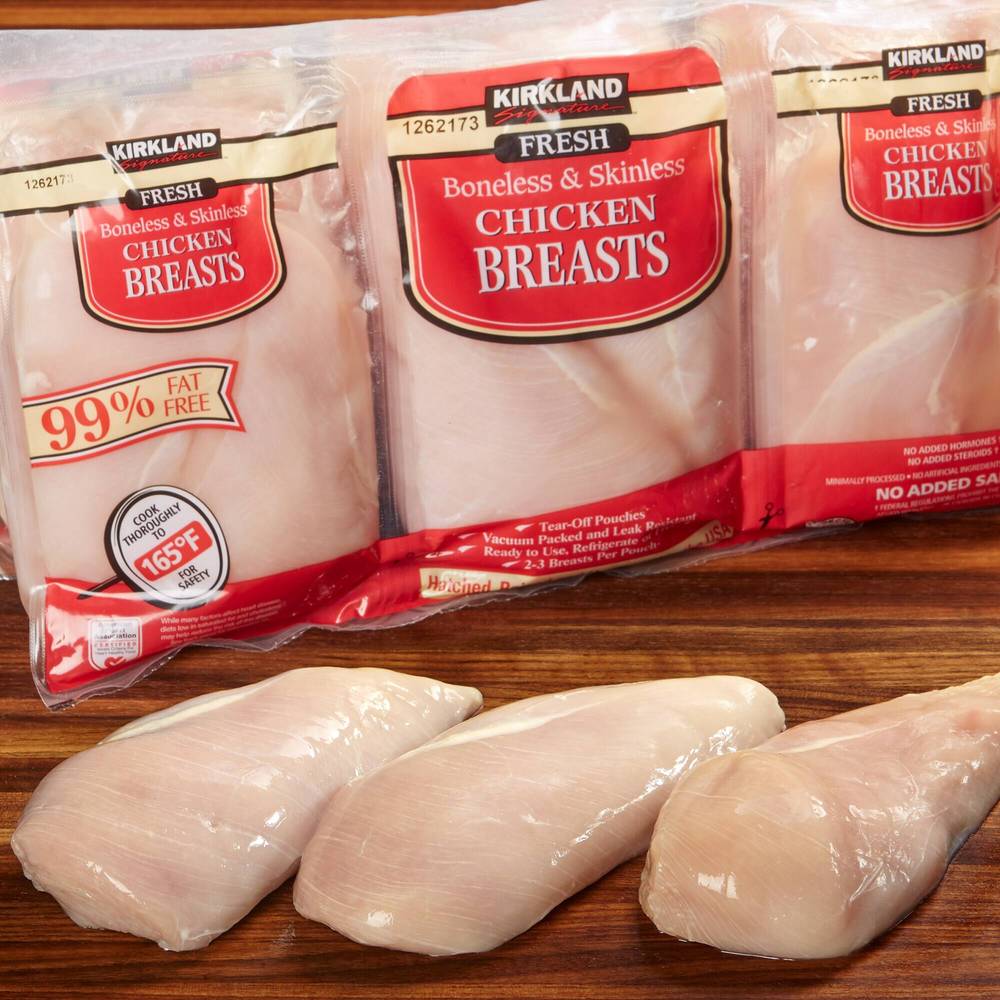 Kirkland Signature Fresh Boneless Skinless Chicken Breast