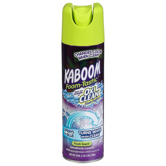 Kaboom Foam-Tastic With Oxiclean Fresh Scent Bathroom Cleaner