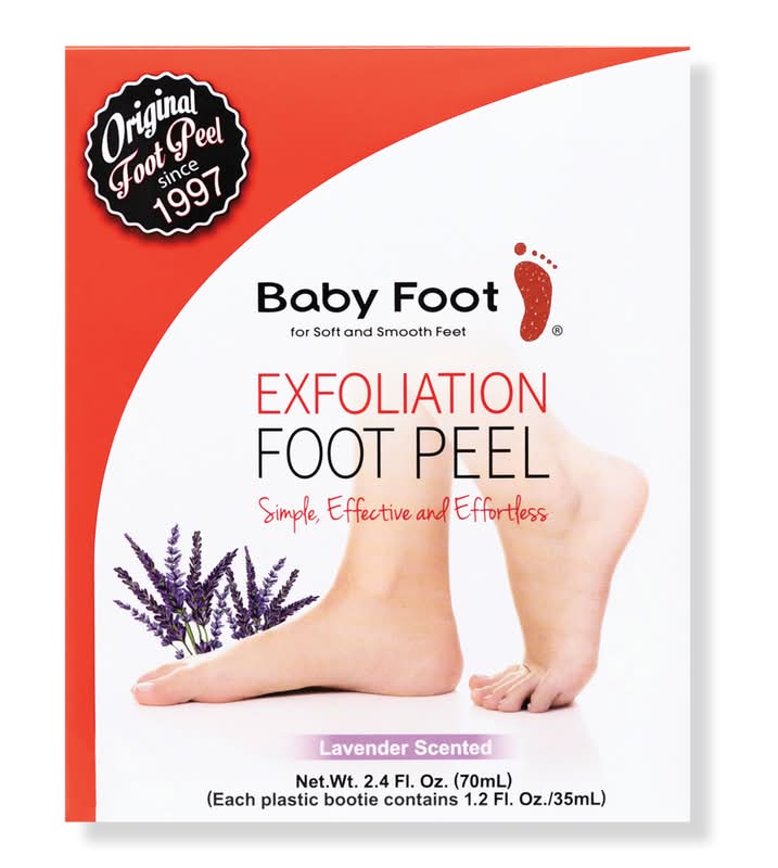 Baby Foot Original Exfoliation Lavender Scented Foot Peel 1.2 oz