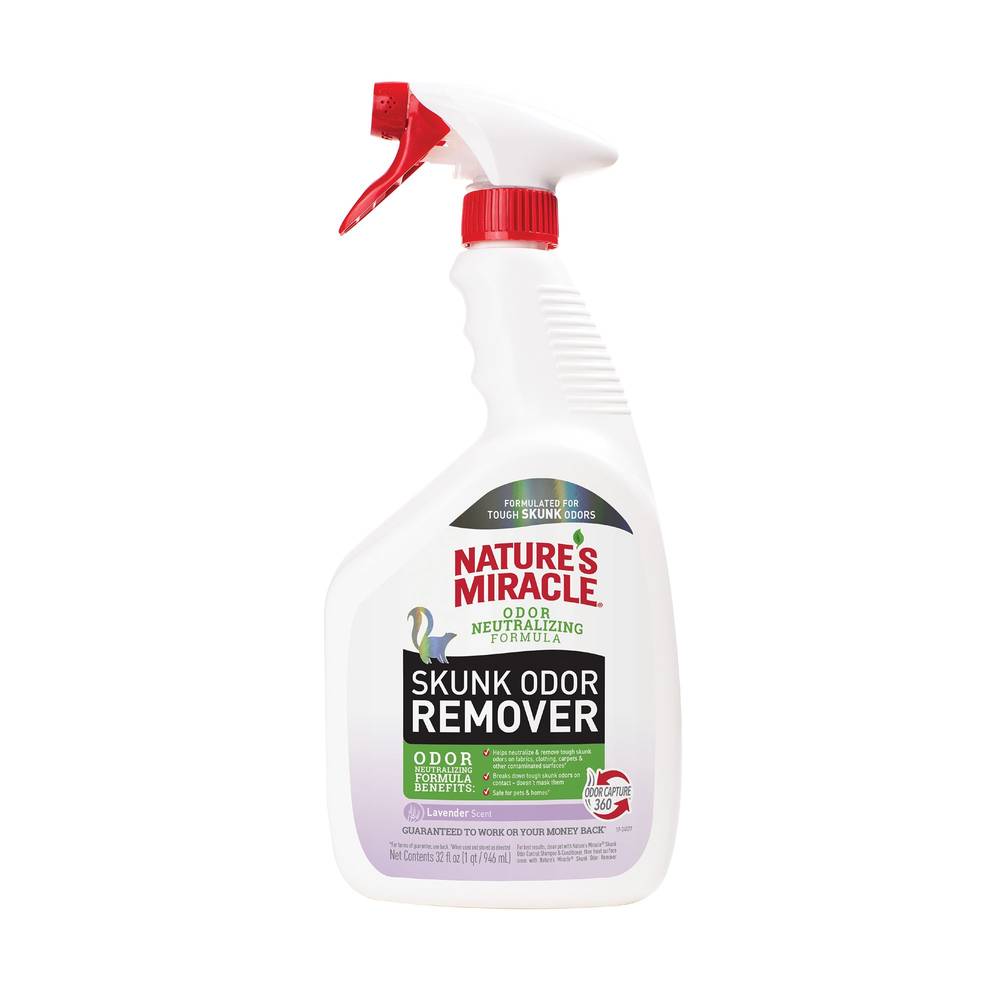 Nature's Miracle® Lavender Skunk Odor Remover (Size: 32 Fl Oz)