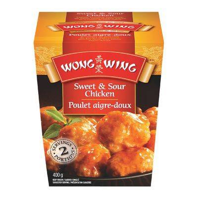 Wong Wing Frozen Sweet and Sour Chicken (400 g)