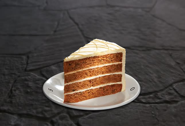 Rebanada de Pastel de Zanahoria