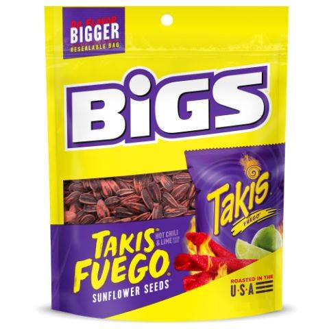 BIGS Sunflower Seeds Takis Fuego 5.35oz