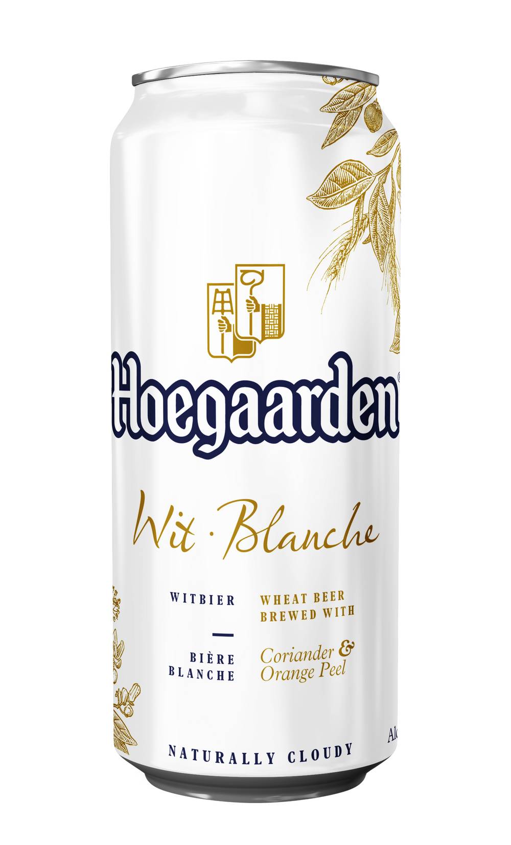 Hoegaarden - Bière blanche, coriandre - écorces d'orange (500ml)