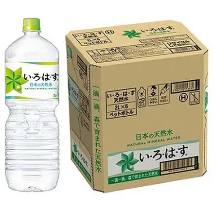 い・ろ・は・す 天然水 (2L x 6)