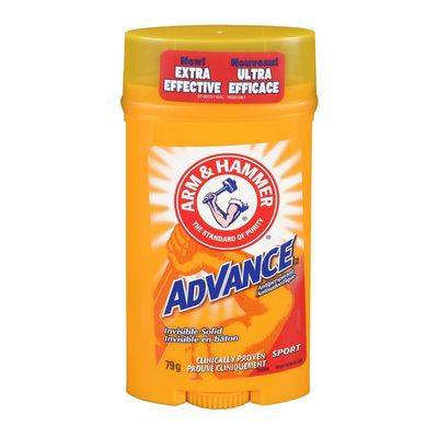 Arm & Hammer Sport Invisible Solid Antiperspirant, Advance (79 g)