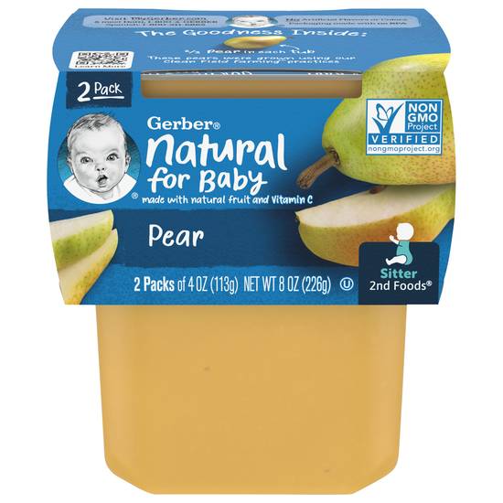 Gerber Pear Sitter 2nd Foods (2 ct)