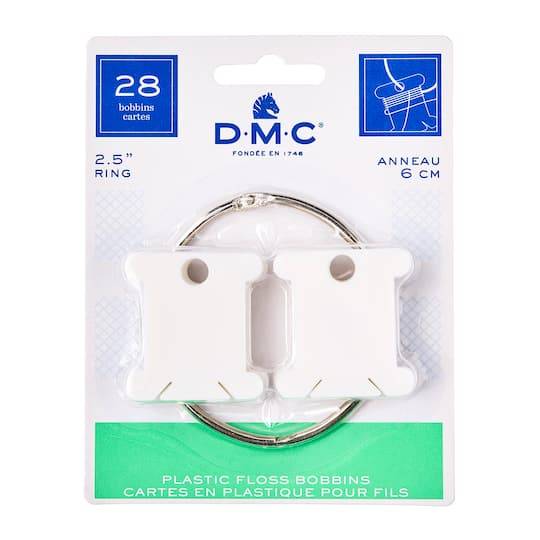 Dmc Floss Bobbins With Metal Ring