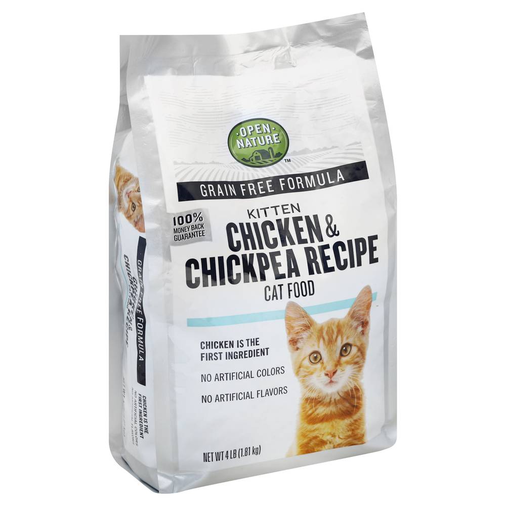 Open Nature Kitten Food Chicken & Chickpea Grain Free (4 lb)