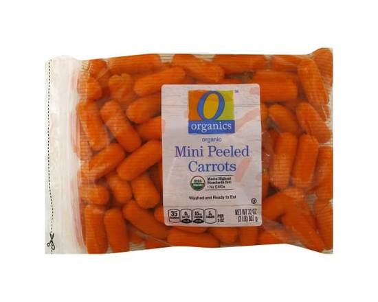 O Organics · Mini Peeled Carrots (2 lbs)