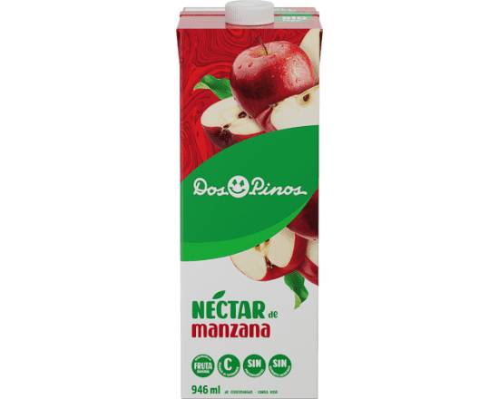 Dos pinos néctar de manzana (cartón 1 l)