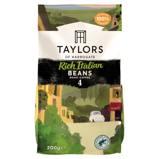 Taylors Of Harrogate Rich Italian Roast Coffee Beans (200 g)