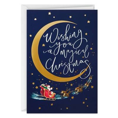 Hallmark Wishing You a Magical Christmas Single-Design Boxed Card pack (10 ct)