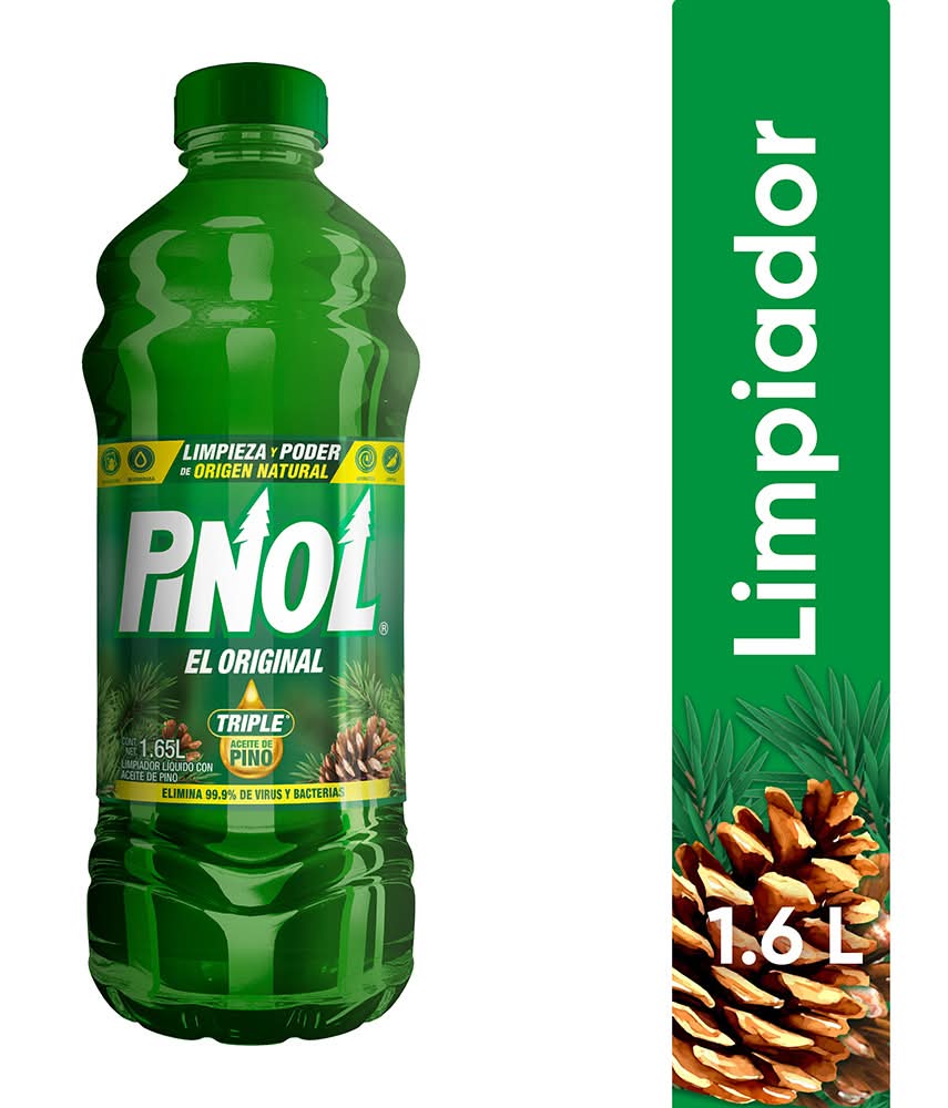 Pinol · Limpiador desinfectante multiusos, aceite de pino (1,6 L)