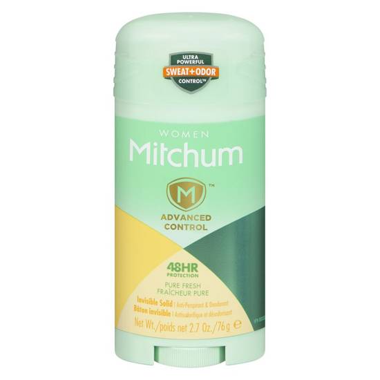 Mitchum Women Advanced Invisible Solid, Pure Fresh (76 g)