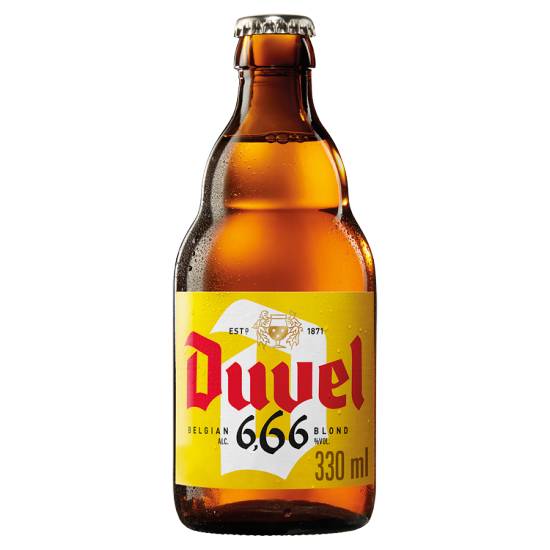 Duvel 666 Belgian Blond Beer (330ml)