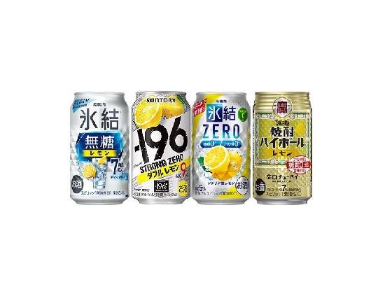 401210：【Uber限定】糖類ゼロ レモンチューハイ 飲み比べセットA / SugarFree Lemon Chu-hi Set【A】