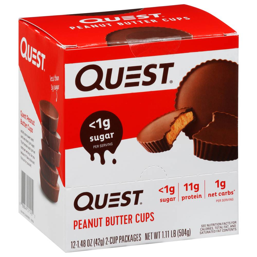 Quest Peanut Butter Cups (12 x 1.5 oz)