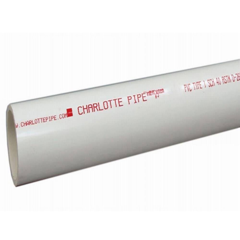 Charlotte Pipe 1/2-in x 5-Ft Schedule 40 PVC Pipe | PVC 04005  1000