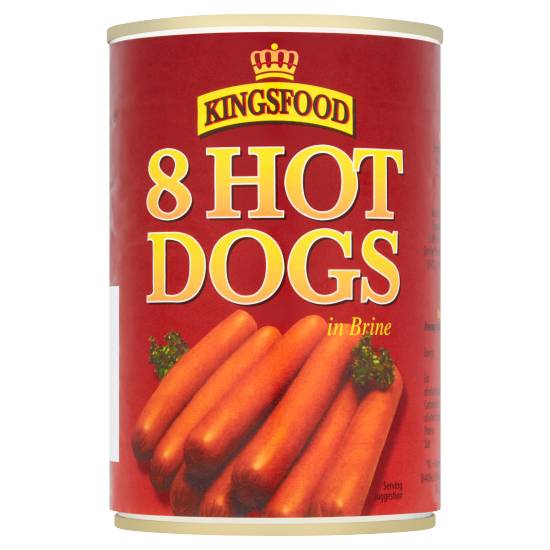 Kingsfood Hot Dogs in Brine (8 pack)