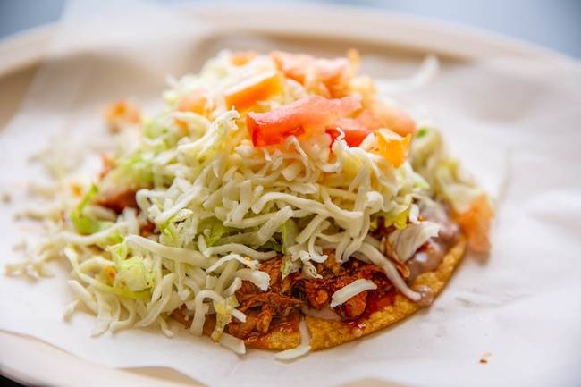 Ground Beef Tostada