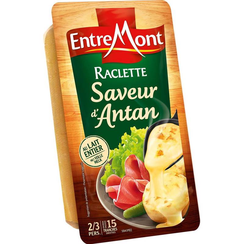 Entremont - La raclette au lait entier, d'antan (350g)