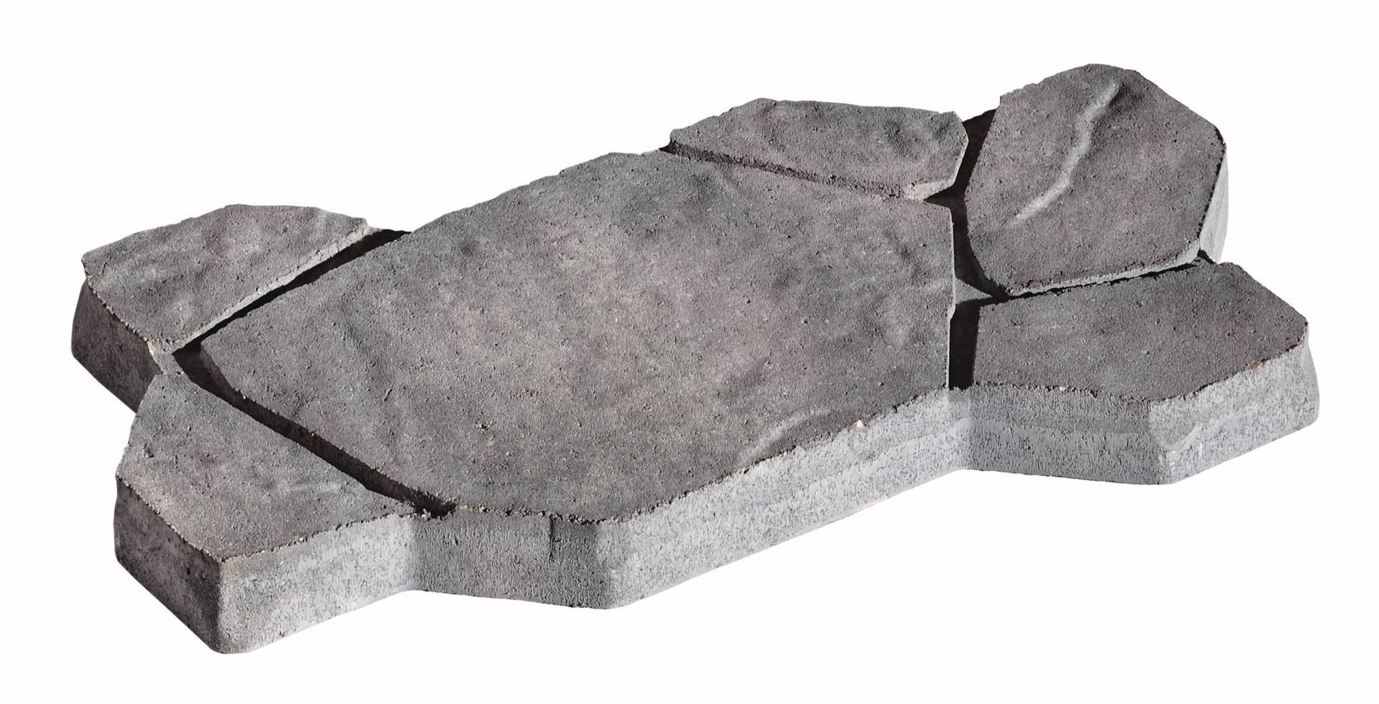 Oldcastle 24-in L x 13-in W x 2-in H Irregular Rio Concrete Stepping Stone | 10150882