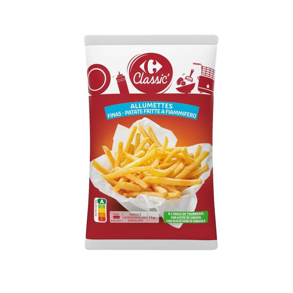 Carrefour Classic' - Frites allumettes (1kg)