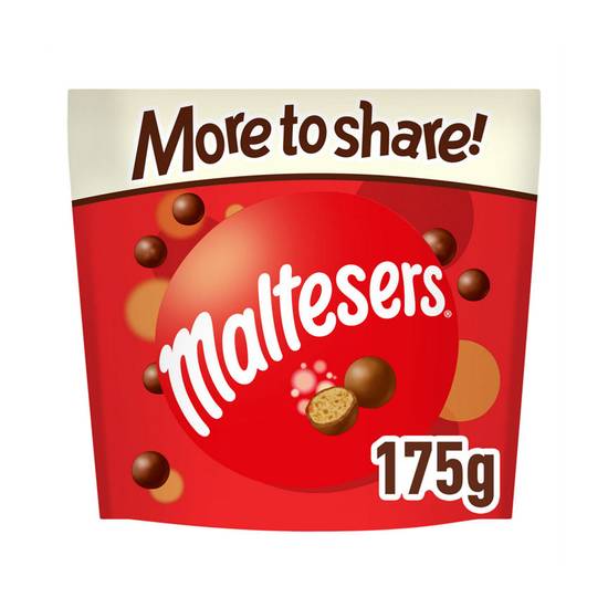 Maltesers Milk Chocolate & Honeycomb Sharing Pouch Bag 175g