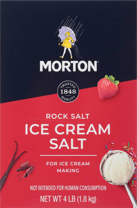 Morton Rock Salt Ice Cream Salt