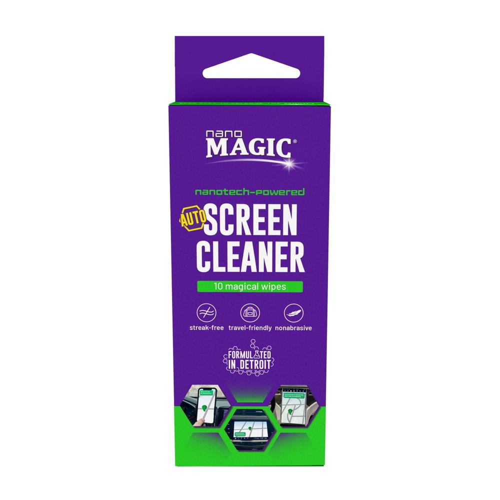 Nano Magic Nanotech-Powered Screen Cleaner Magical Wipes