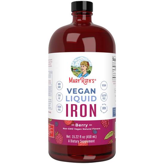 Maryruth's Vegan Liquid Iron (berry)